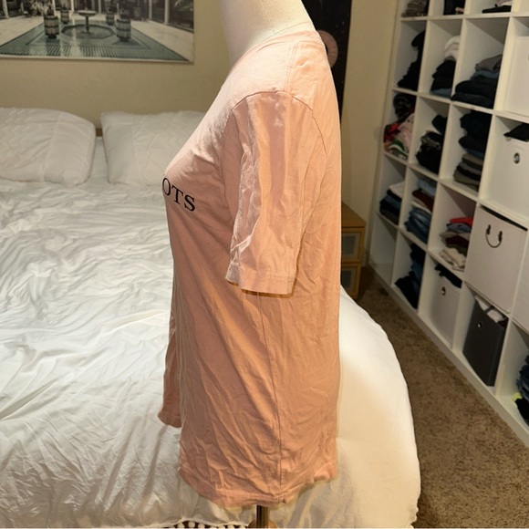 CC Apparel | Tops Knots & Espresso Shots Dusty Rose Pink Short Sleeved Tee Shirt - Picture 2 of 10